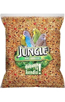 Jungle Poşet Muhabbet Kuşu Yemi 5 x 500 G Jungle Poşet Muhabbet Kuşu Yemi 5 x 500 G