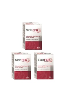 Sidefer Damla 30 Ml 1 Adet Toz Paket 3 Kutu