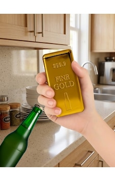 Mucit Home Altın Külçe Tasarımlı Gazoz Kapağı Açıcı 1 Adet Külçe Şeklinde Şişe Açacağı Gold Mucit Home Altın Külçe Tasarımlı Gazoz Kapağı Açıcı 1 Adet Külçe Şeklinde Şişe Açacağı Gold