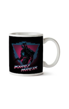 Judge Dredd Bounty Hunter İki Tarafı Baskılı Kupa Bardak Çok Renkli Judge Dredd Bounty Hunter İki Tarafı Baskılı Kupa Bardak Çok Renkli