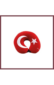 Storeşahin Wellmop Bayrak Temalı Arac Boyun Yastıgı 1 Adet Shn0720