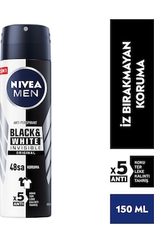 Nivea Deo Sprey 150 ML Invisible Erkek Nivea Deo Sprey 150 ML Invisible Erkek