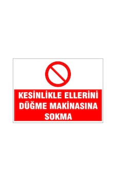Dönen Millere Kayışlara Dişlilere Yaklaşma, İsg Uyarı Levhası Dönen Millere Kayışlara Dişlilere Yaklaşma, İsg Uyarı Levhası