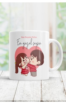 Sen Başıma Gelen En Güzel Şeysin Kupa Bardak Beyaz Sen Başıma Gelen En Güzel Şeysin Kupa Bardak Beyaz