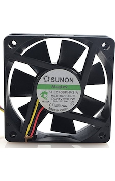 Sunon Kde2406phv3-a ,60x15 24vdc 15-cfm 3-kablo Fan Sunon Kde2406phv3-a ,60x15 24vdc 15-cfm 3-kablo Fan