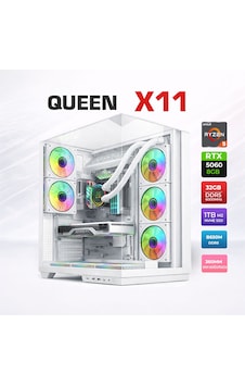 Xaser Queen X11 R5-7500F 32 GB 1 TB SSD 8 GB RTX5060 Free Dos Masaüstü Oyuncu Bilgisayarı Xaser Queen X11 R5-7500F 32 GB 1 TB SSD 8 GB RTX5060 Free Dos Masaüstü Oyuncu Bilgisayarı