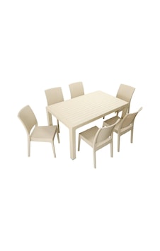 Luna Elit Rattan 90x150 Elit Sandalye Masa Takımı Çölbeji Luna Elit Rattan 90x150 Elit Sandalye Masa Takımı Çölbeji