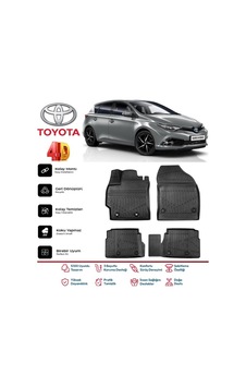 Toyota Auris 2013 Ve Sonrası 5d Premium Havuzlu Oto Paspas