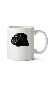 Darth Vader Star Wars Kask İki Tarafı Baskılı Kupa Bardak Çok Renkli Darth Vader Star Wars Kask İki Tarafı Baskılı Kupa Bardak Çok Renkli