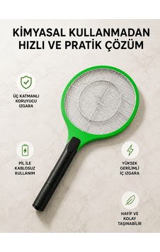 Shnstore Taşınabilir Elektronik Sineklik Üç Katmanlı Güvenli Izgara Ve Kimyasız Koruma Shntknd0720 Shnstore Taşınabilir Elektronik Sineklik Üç Katmanlı Güvenli Izgara Ve Kimyasız Koruma Shntknd0720