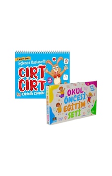 Okul Öncesi Neşeli Eğitim Seti & Cırt Cırt Etkinlik Zamanı 6... Okul Öncesi Neşeli Eğitim Seti & Cırt Cırt Etkinlik Zamanı 6...