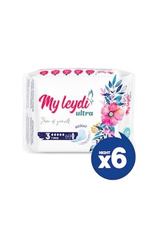 Myleydi Ultra Hijyenik Ped Gece 42 Adet (6 Paket) Myleydi Ultra Hijyenik Ped Gece 42 Adet (6 Paket)