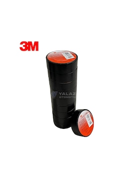 3M İZOLEBANT 18 MM SİYAH (KIRMIZI ETİKET) (10 ADET) 3M İZOLEBANT 18 MM SİYAH (KIRMIZI ETİKET) (10 ADET)