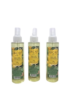 Akçay 80 Derece Limon Kolonyası Sprey 150 ML x 3 Akçay 80 Derece Limon Kolonyası Sprey 150 ML x 3