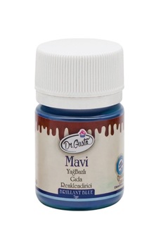 Dr Gusto Yağ Bazlı Çikolata Boyası 7Gr Mavi Dr Gusto Yağ Bazlı Çikolata Boyası 7Gr Mavi