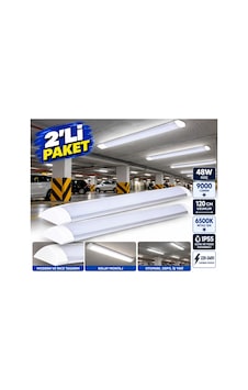 2'li Paket 48w Led Bant Armatür 120 Cm 6500k Beyaz Işık 5800 Lümen Ip55 Yatay Tavan Aydınlatma 1 2'li Paket 48w Led Bant Armatür 120 Cm 6500k Beyaz Işık 5800 Lümen Ip55 Yatay Tavan Aydınlatm - 939336041 Diğer 2'li Paket 48w Led Bant Armatür 120 Cm 6500k Beyaz Işık 5800 Lümen Ip55 Yatay Tavan Aydınlatma 1 2'li Paket 48w Led Bant Armatür 120 Cm 6500k Beyaz Işık 5800 Lümen Ip55 Yatay Tavan Aydınlatm - 939336041 Diğer