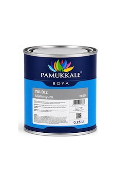 Pamukkale Yaldız Alüminyum Soba Boyası 200 Derece Isı Geçirmez 0.25 Lt Pamukkale Yaldız Alüminyum Soba Boyası 200 Derece Isı Geçirmez 0.25 Lt
