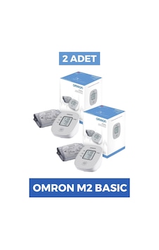 Omron M2 Basic Hem-7121j-E Tansiyon Aleti 2 Adet