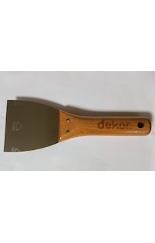 Dekor Macun Ispatulası Ahşap Saplı No:8 - 8 Cm