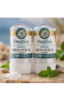 Deepsea Kristal Doğal Tuz İçeren Deo Stick 2 X 60 Gr Deepsea Kristal Doğal Tuz İçeren Deo Stick 2 X 60 Gr