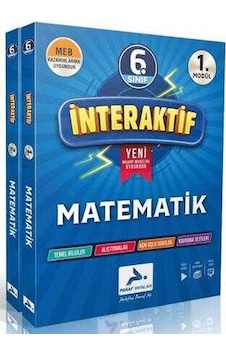 Paraf 6. Sınıf İnteraktif Matematik Etkinli Çalışma Kitabı 2 Modül Paraf 6. Sınıf İnteraktif Matematik Etkinli Çalışma Kitabı 2 Modül