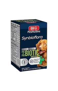 Bio Petactive Synbioflora Köpekler İçin Prebiotic Probiotic 60 Tablet Bio Petactive Synbioflora Köpekler İçin Prebiotic Probiotic 60 Tablet