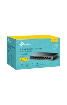 Tp-lınk Ls108gp 8 Port Gıgabıt + Rj45 62w 250 Metre Poe Mesafe Metal Kasa Tp-lınk Ls108gp 8 Port Gıgabıt + Rj45 62w 250 Metre Poe Mesafe Metal Kasa