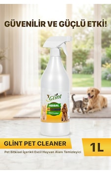 Glint Pet Cleaner Bitkisel İçerikli Evcil Hayvan Yaşam Alanı Temizleyici 1 L Glint Pet Cleaner Bitkisel İçerikli Evcil Hayvan Yaşam Alanı Temizleyici 1 L