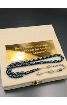 Sürmeli Beyrut Tespih Mavi - Siyah