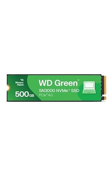 500 Gb Wd Green Sn3000 Pcı-4.0 5000mb/s 4100mb/s M2 Nvme Ssd Wds500g4g0e 500 Gb Wd Green Sn3000 Pcı-4.0 5000mb/s 4100mb/s M2 Nvme Ssd Wds500g4g0e