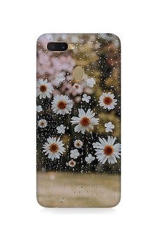 Oppo Ax7 Uyumlu Yağmur Ve Papatyalar Desenli Silikon Kılıf Oppo Ax7 Uyumlu Yağmur Ve Papatyalar Desenli Silikon Kılıf