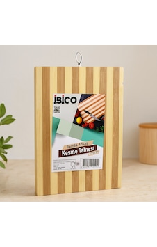 Bambu Kesme Tahtası 22x32x1.3 Cm Metal Kulplu Belirtilmemiş Bambu Kesme Tahtası 22x32x1.3 Cm Metal Kulplu Belirtilmemiş