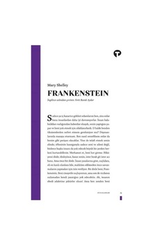 Frankenstein ya da Modern Prometheus - Dünya Klasikleri - Mary Shelley - Turkuvaz Kitap