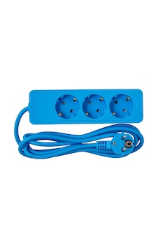 3 Lü 2 Metre Grup Priz Seldur Mavi G3td21m 2 m
