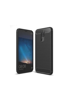 Huawei Mate 10 Lite Kılıf Zore Room Silikon Kapak Gri