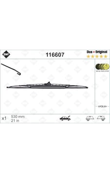 Silecek - 966 - Swf 53cm X1 Spoilerli Golf Iıı Iv A3-a4-bmw 3-golf 3-passat Inca Ibıza - Spt-gld - Leon Avensıs Silecek - 966 - Swf 53cm X1 Spoilerli Golf Iıı Iv A3-a4-bmw 3-golf 3-passat Inca Ibıza - Spt-gld - Leon Avensıs