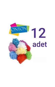 Onton Banyo Duş Lifi 35 G 12'li Çok Renkli Onton Banyo Duş Lifi 35 G 12'li Çok Renkli
