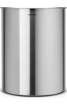 Çöp Kovası, Açık, 15lt - Paslanmaz Çelik Paslanmaz Çelik