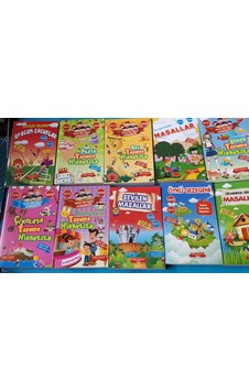 Masallar 10 Kitap Ana Okul Çocuklari ve 1-2 .Sinf Dengi 5 N 1 K Masallar 10 Kitap Ana Okul Çocuklari ve 1-2 .Sinf Dengi 5 N 1 K