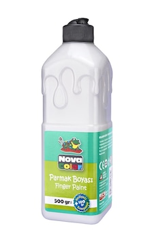 Nova Color Parmak Boyası Beyaz 500 G Nc-374 Nova Color Parmak Boyası Beyaz 500 G Nc-374