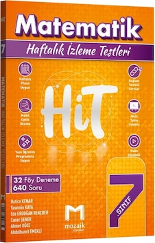 2027 Mozaik Yayınları 7. Sınıf Matematik Hit 32 Deneme 2027 Mozaik Yayınları 7. Sınıf Matematik Hit 32 Deneme