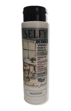 Rich Selfy Decor Vernikli Boya 500cc - Antik Beyaz 5802 0000 Naturel Rich Selfy Decor Vernikli Boya 500cc - Antik Beyaz 5802 0000 Naturel