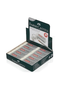 Faber-castell Öğrenci Silgisi Dust Free 20 Li Beyaz
