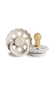 Frigg Fairytale Kauçuk Emzik - Cream 0-6 Ay Krem Frigg Fairytale Kauçuk Emzik - Cream 0-6 Ay Krem