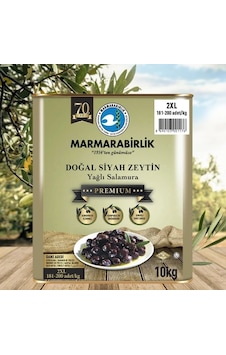 Marmarabirlik Premium 181-200 Kalibre Siyah Zeytin 10 KG Marmarabirlik Premium 181-200 Kalibre Siyah Zeytin 10 KG
