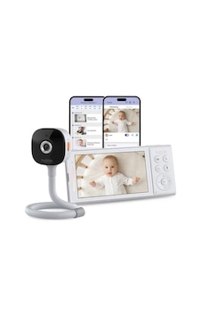 Hubble Gobaby Pro Ai Wifi Connect 5'' Dijital Ekranlı Kamera Beyaz Hubble Gobaby Pro Ai Wifi Connect 5'' Dijital Ekranlı Kamera Beyaz