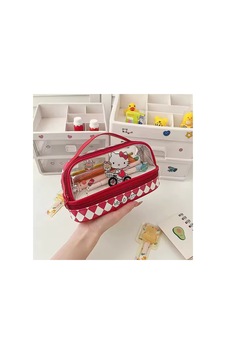 Sanrio Karakter Kalem Kutusu Kırmızı Sanrio Karakter Kalem Kutusu Kırmızı
