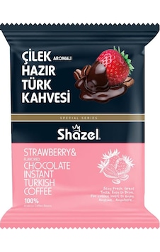 Shazel Çilekli Hazır Türk Kahvesi 100 G Shazel Çilekli Hazır Türk Kahvesi 100 G