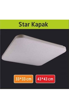 33 33 Led Panel Star Kapak 24w Sıva Üstü Şık Kaliteli Ürün Beyaz 33 33 Led Panel Star Kapak 24w Sıva Üstü Şık Kaliteli Ürün Beyaz