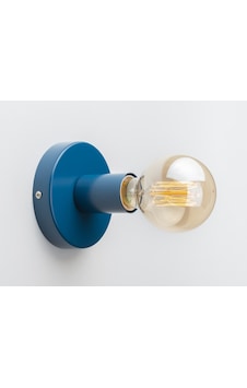Riolight Retro1,vintage1,modern1,rustik Mavi 1xe27 Duylu Metal Duvar Aplik Diğer